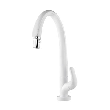 Imagen de Grifo cocina mesa BLANC