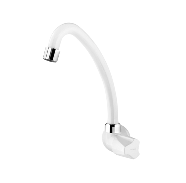 Imagen de Grifo unitario pared blanco FOZ