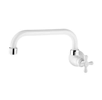 Imagen de Grifo pared horizontal Maruja blanco