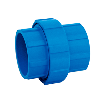 Imagen de Union doble pvc azul 3/4" VIQUA