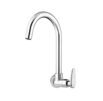 Imagen de Grifo unitario pared cocina Allure cromo