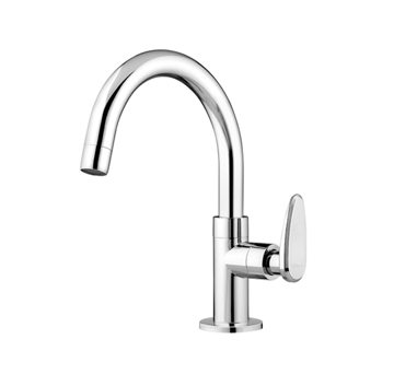 Imagen de Grifo mesa lavatorio pico alto Allure cromo