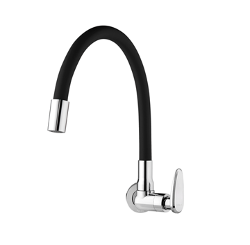 Imagen de Grifo unitario pared cocina Allure Mouve negro