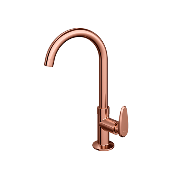 Imagen de Grifo lavatorio mesa Allure Decore rose gold