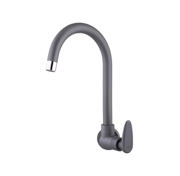 Imagen de Grifo cocina pared Allure Decore gris mate