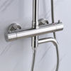 Imagen de Bañera termostatica Loft acero inox