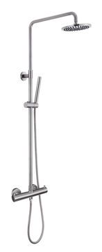 Imagen de Ducha termostatica Loft acero inox
