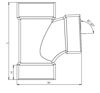 Imagen de Ramal PVC 87º30 32 HH SMART HOME