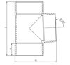 Imagen de Ramal PVC 87º30 110 HH corta SMART HOME