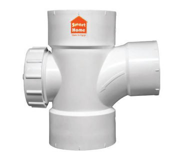 Imagen de Ramal PVC 87º30 160 HH x 110 c/tapa SMART HOME