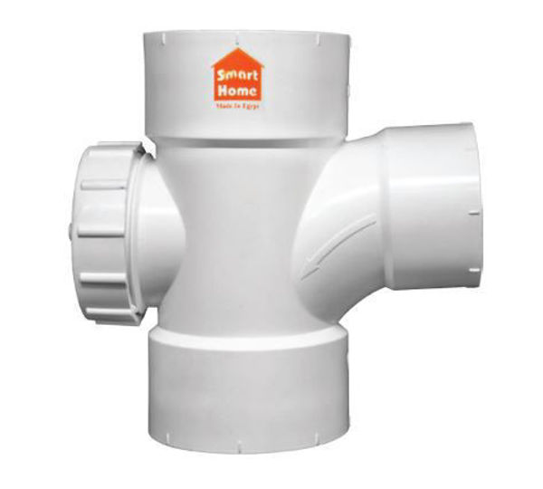 Imagen de Ramal PVC 87º30 160 HH x 110 c/tapa SMART HOME