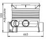Imagen de Cámara de inspección 160/110 50x50 SMART HOME