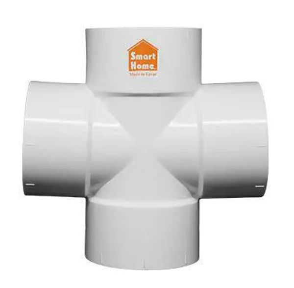Imagen de Ramal doble 87,30 63mm SMART HOME