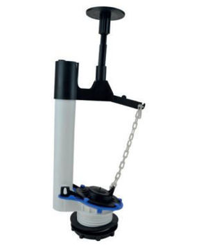 Imagen de Válvula descarga flaper flexible accionamiento superior largo