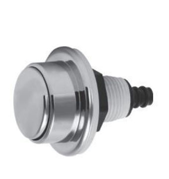 Imagen de Botón neumático 20 o 40mm cromado