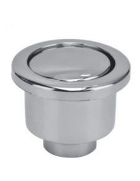 Imagen de Botón superior Aquastop cromado 38mm