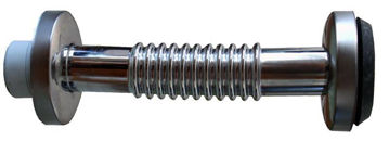 Imagen de Descarga cromada flexible Inodoro corto