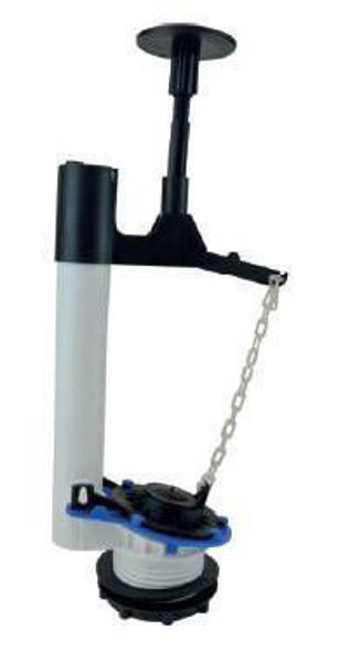 Imagen de Válvula descarga flaper flexible accionamiento superior corto