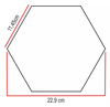 Imagen de Hexagonal cemento