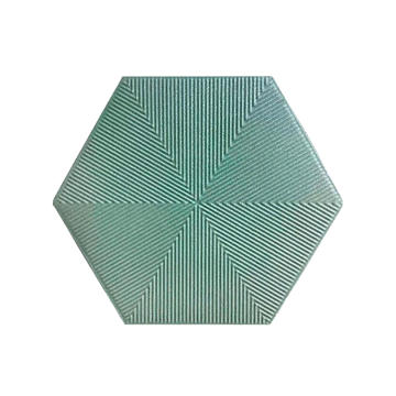 Imagen de Hexagonal Verde