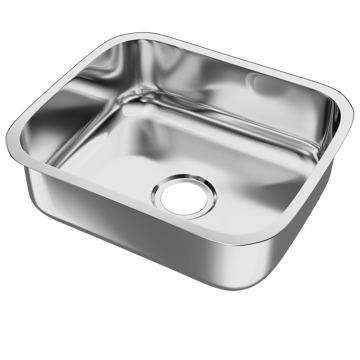 Imagen de Pileta simple acero inox 40*34*14cm