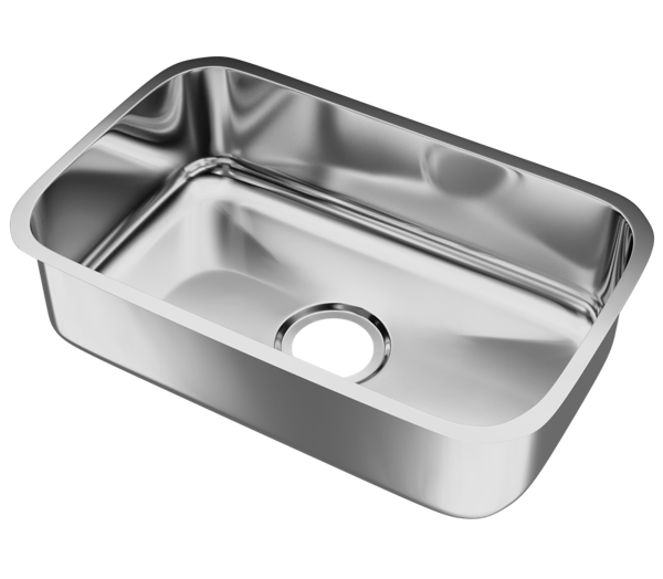 Imagen de Pileta simple acero inox 56 x 34 x 17 cm