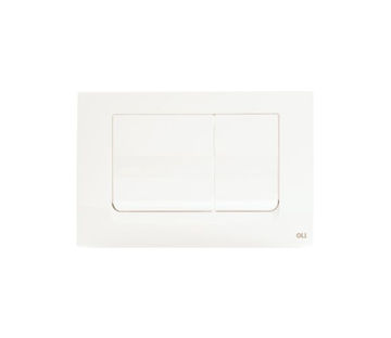 Imagen de Placa pulsador RIA blanca OLI